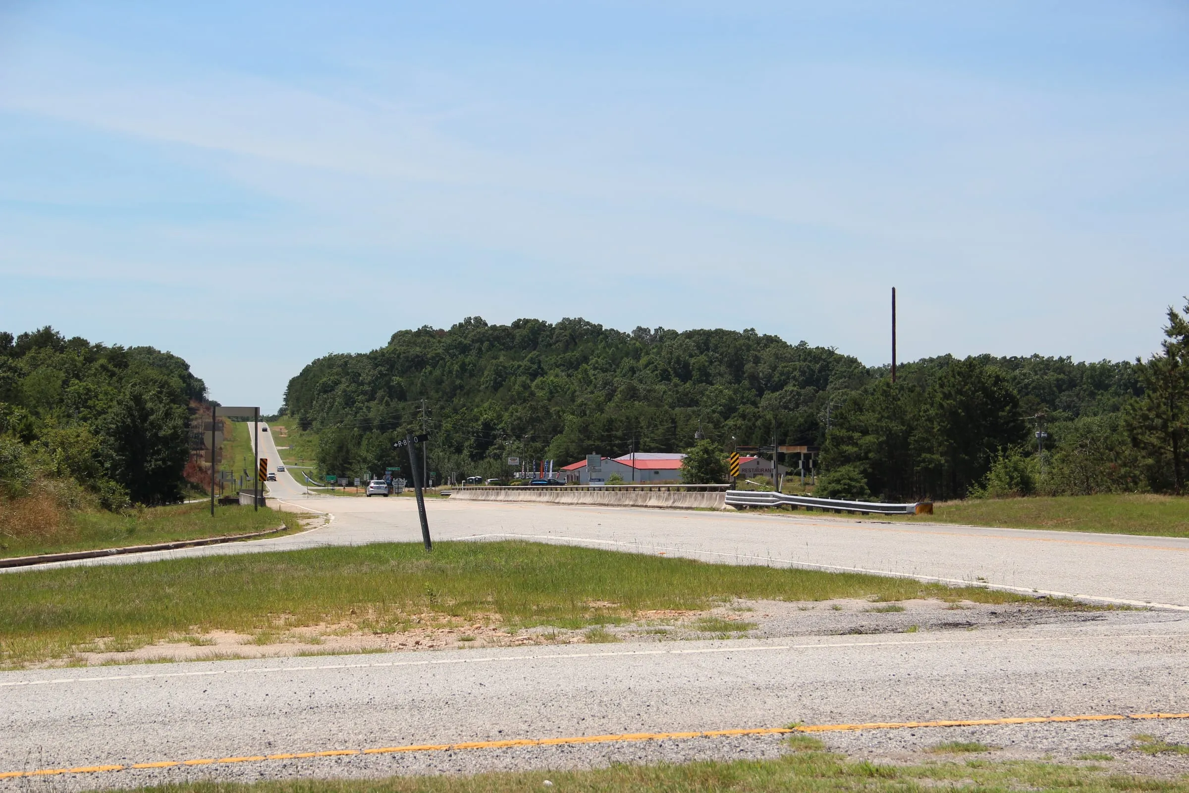South Carolina Highway 11 crossing Oconee County